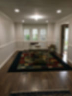 Dining Room Before Raleigh Woodworks Reno