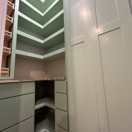 Small Corner Pantry