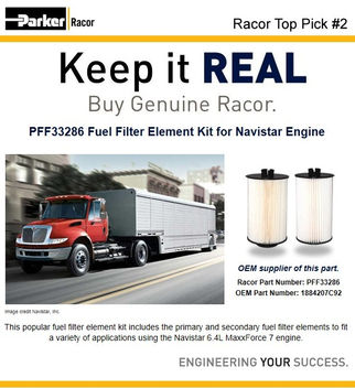 Keep It REAL: Racor Top Pick #2