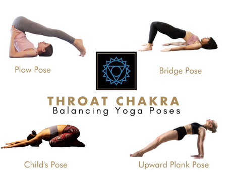 THROAT CHAKRA BALANCING YOGA POSES