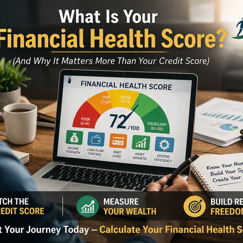 💰 What Is Your Financial Health Score? (And Why It Matters More Than Your Credit Score)