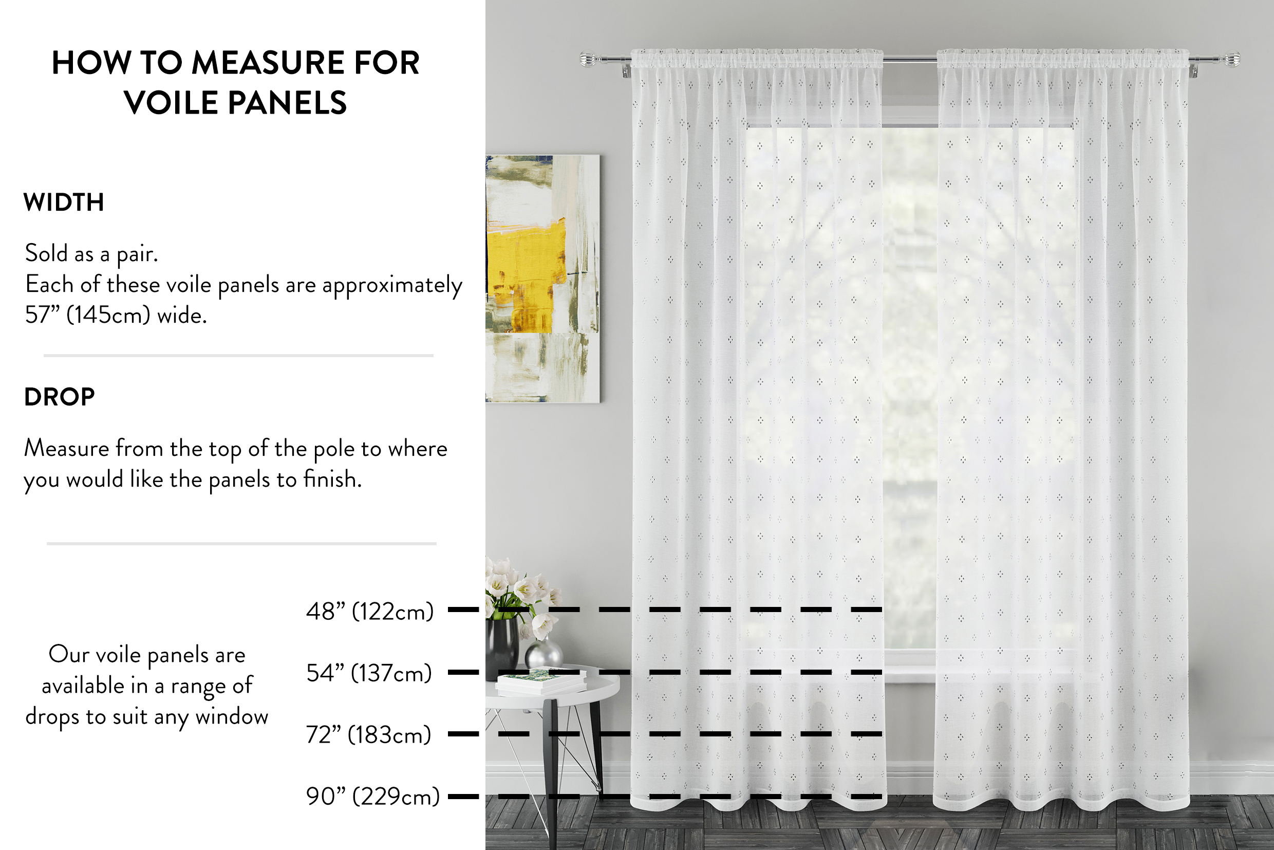 Curtain Measuring Guide