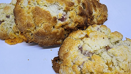 Ham & Cheddar Scones