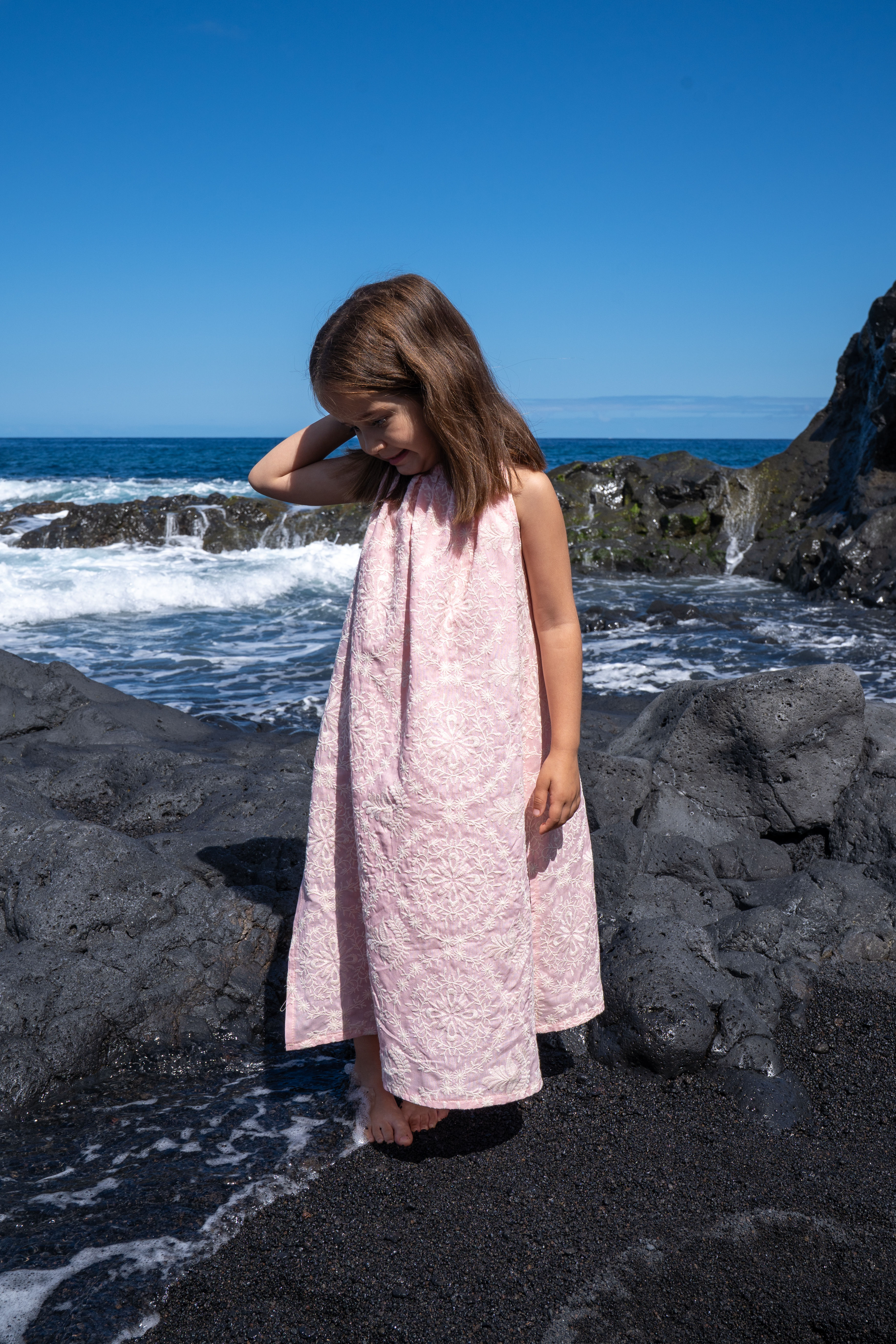 Vestido niña largo “ROMANTIC"