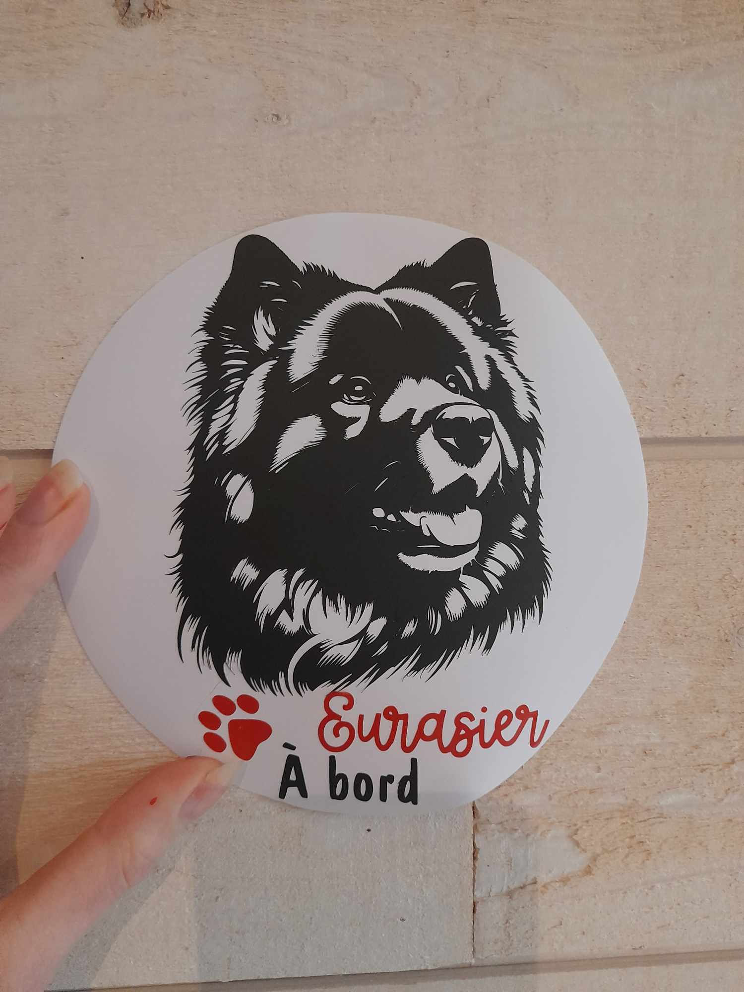 Autocollant Eurasier