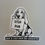 Miniature : Autocollant Stop Pub Basset Artésien Normand