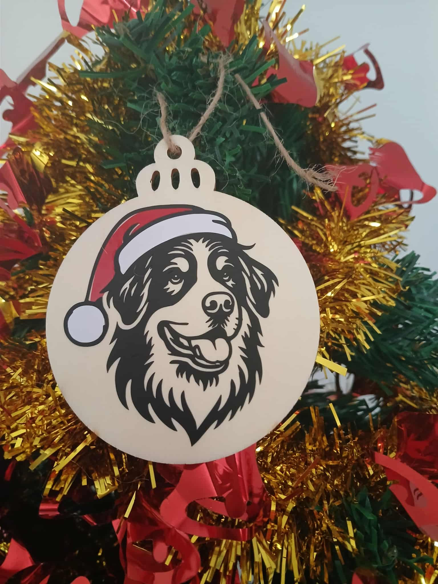 Boule de Noël – Bouvier Bernois