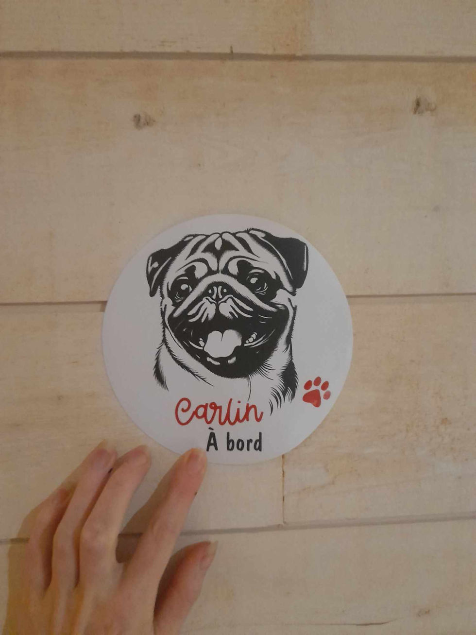 Miniature : Autocollant Carlin