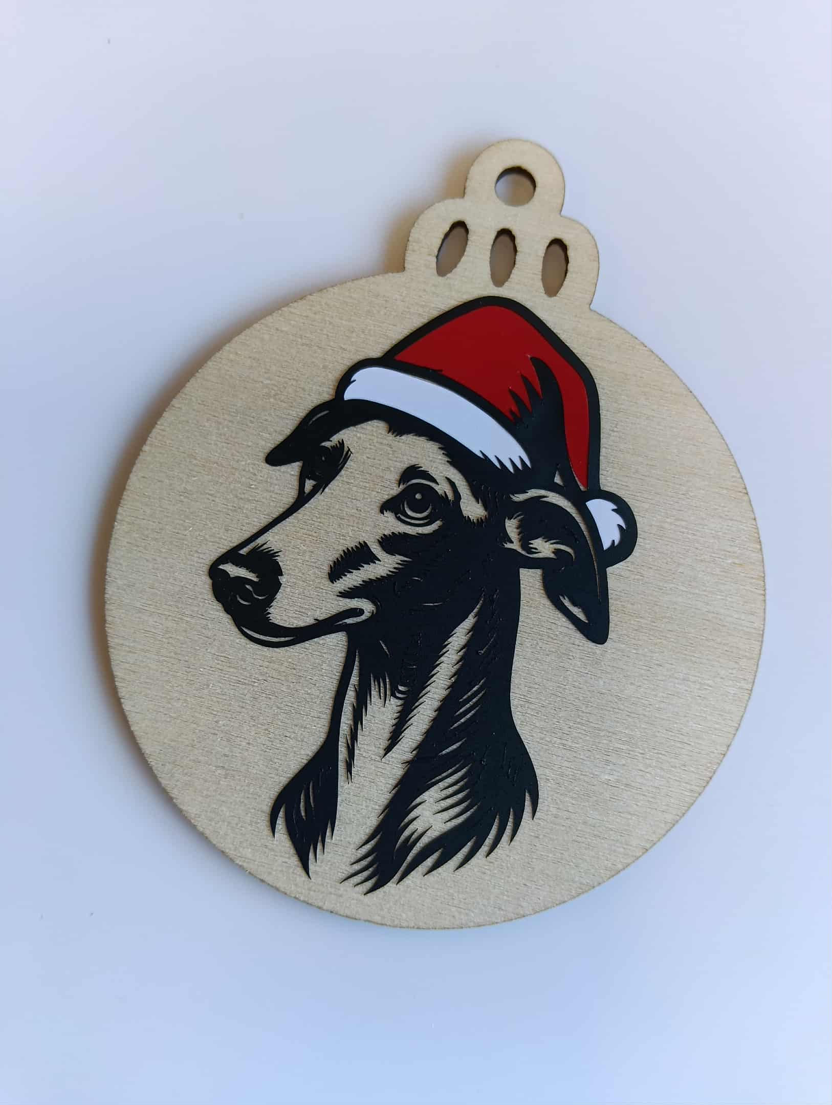 Boule de Noël –Lévrier