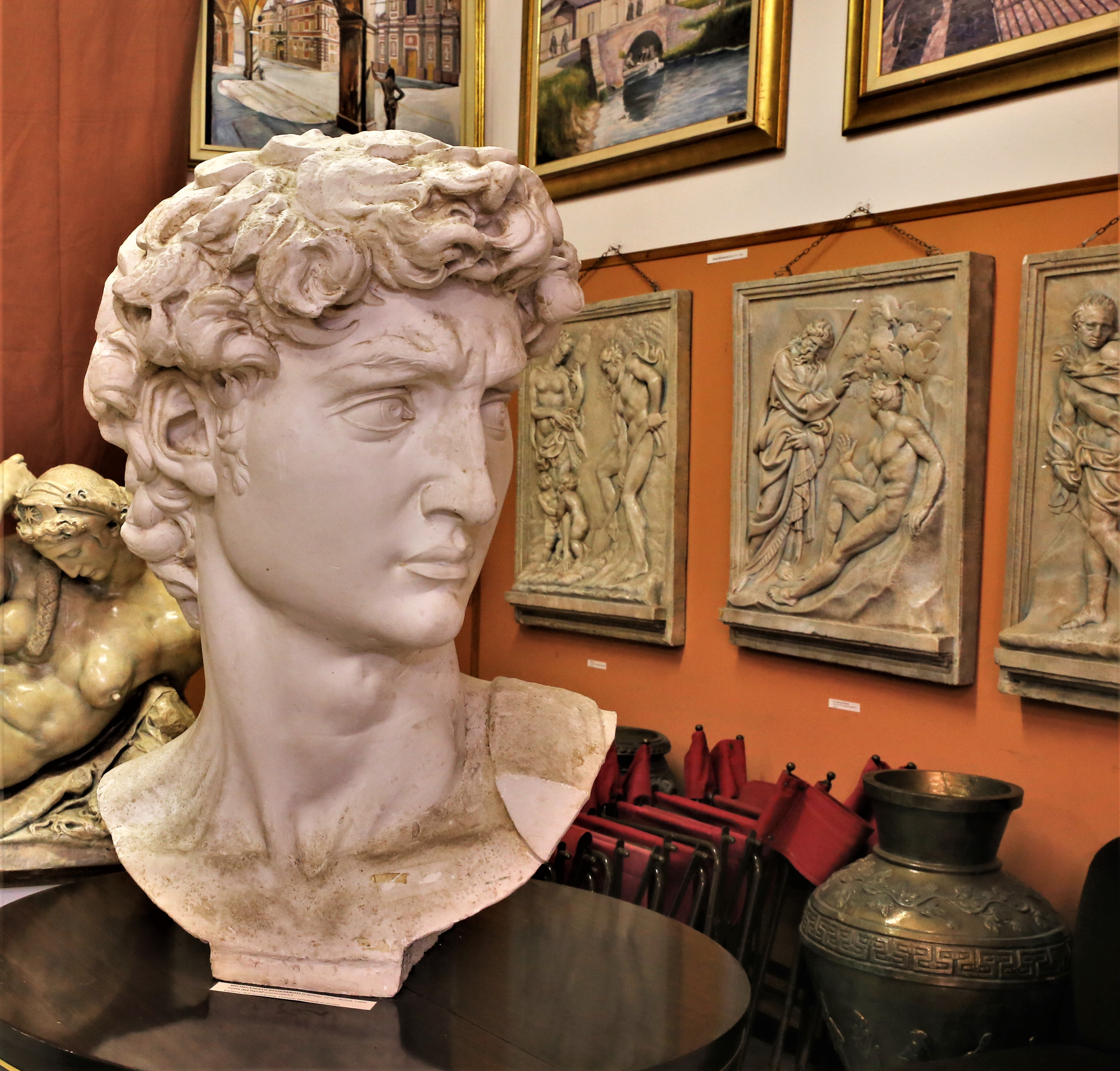 TESTA DEL DAVID (particolare)