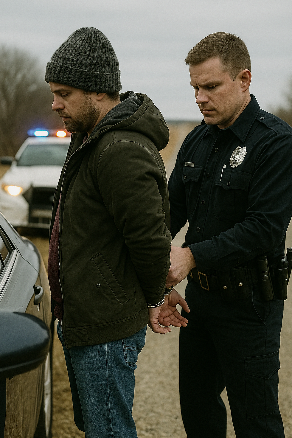 man getting arrested for DUI in ND