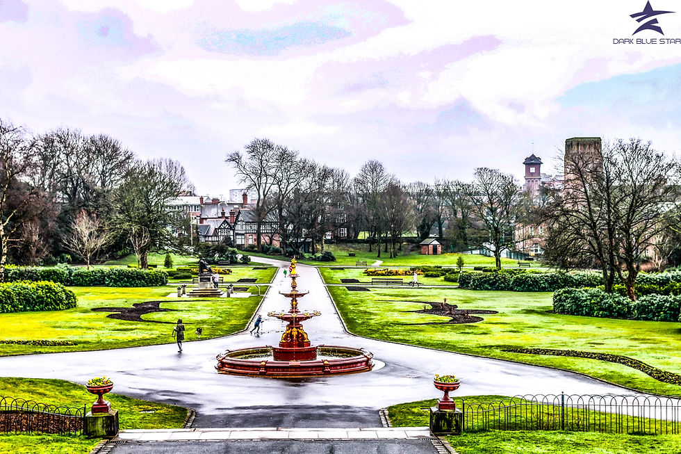mesnes park in wigan