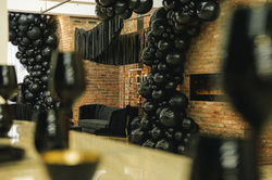 Organic Balloon wall garland