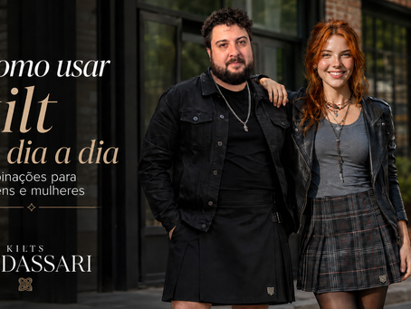Como usar kilt no dia a dia: combinações para homens e mulheres
