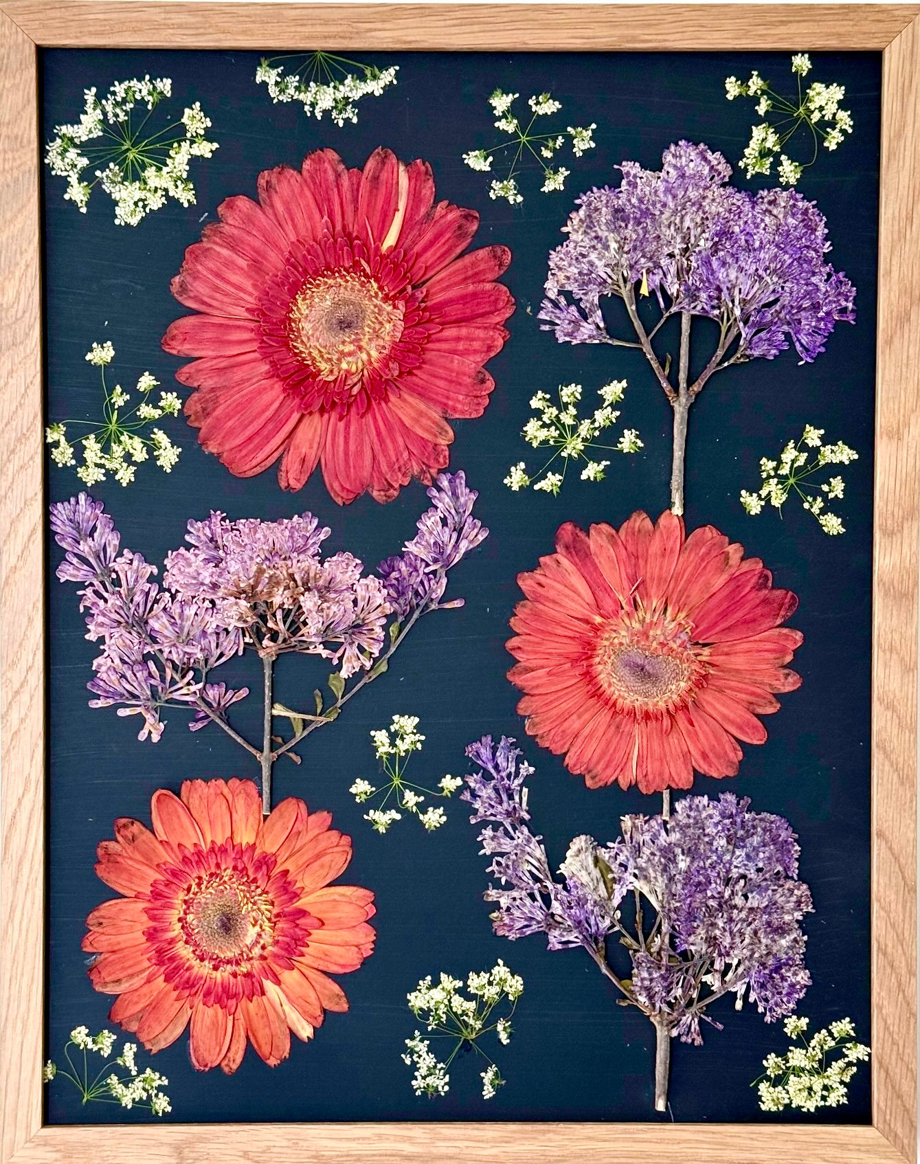 Lilac and Gerbera Daisy