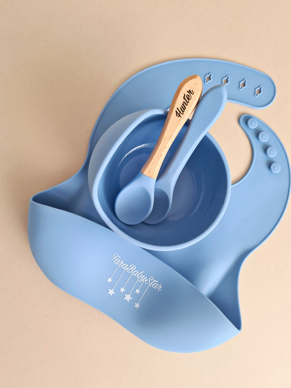 Thumbnail: Silicone Suction Bowl with 2 Spoons