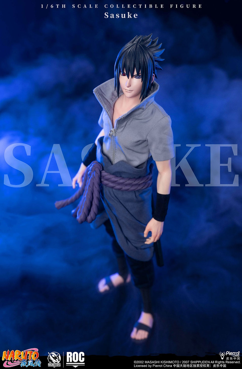 Miniatura: Rocket Toys ROC-017 Naruto Shippuden - Sasuke Uchiha Standard Version