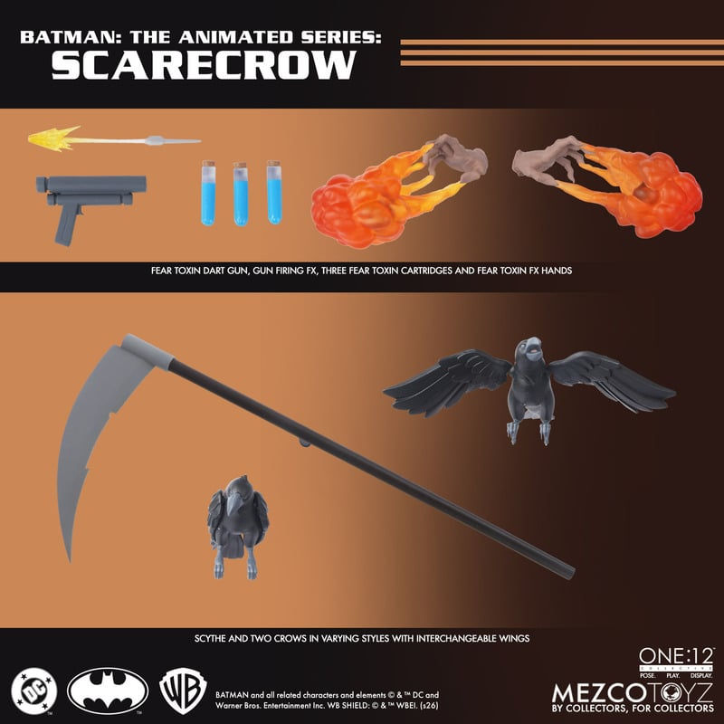 Miniatura: One:12 Collective Batman: The Animated Series - Scarecrow
