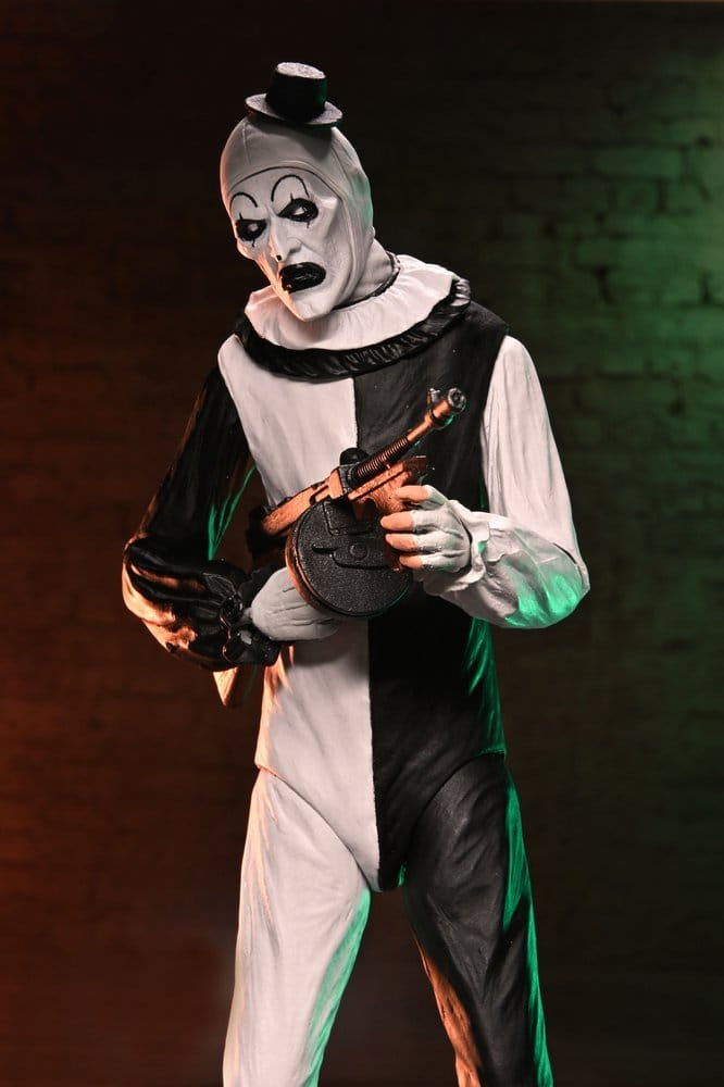 Miniatura: NECA Terrifier 2 Action Figure 2-Pack Ultimate Art the Clown & Little Pale Girl