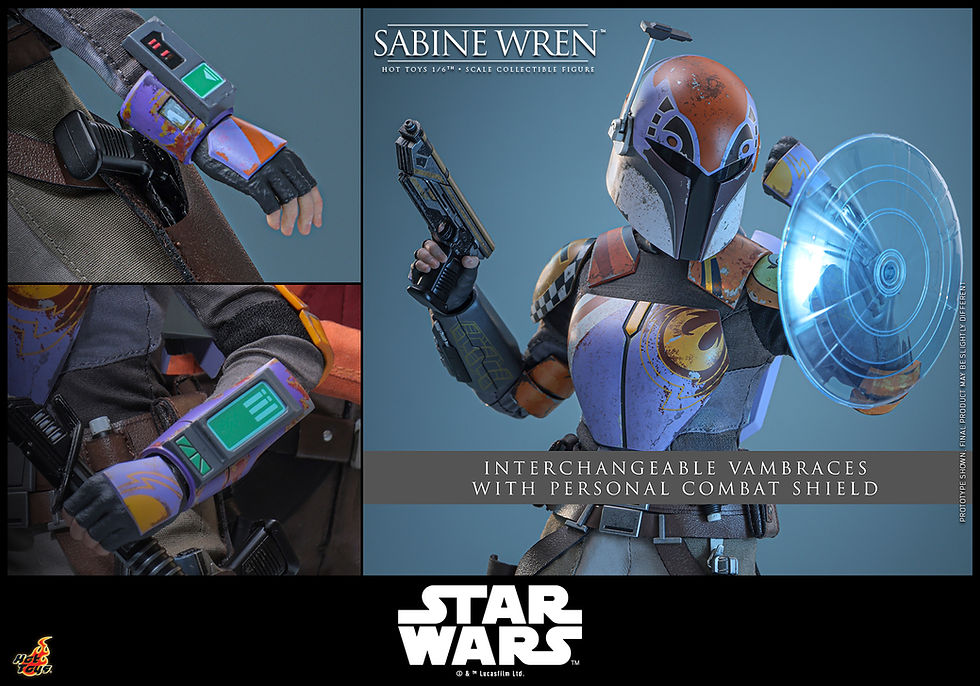 Miniatura: Hot Toys Star Wars: Rebels Action Figure 1/6 Sabine Wren