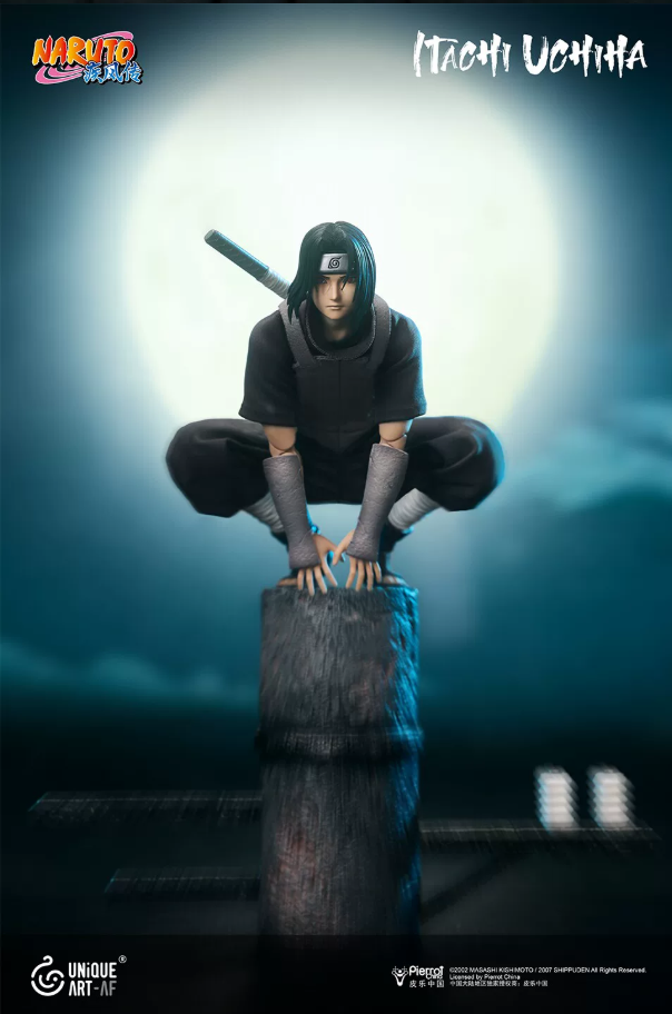 Miniatura: Unique Art 1/12 Naruto Shippuden - Itachi Uchiha Deluxe Ver.