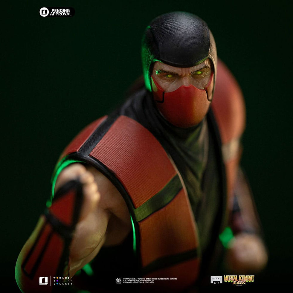 Mortal Kombat Art Scale Statue 1/10 Ermac (Ninjas Collection)