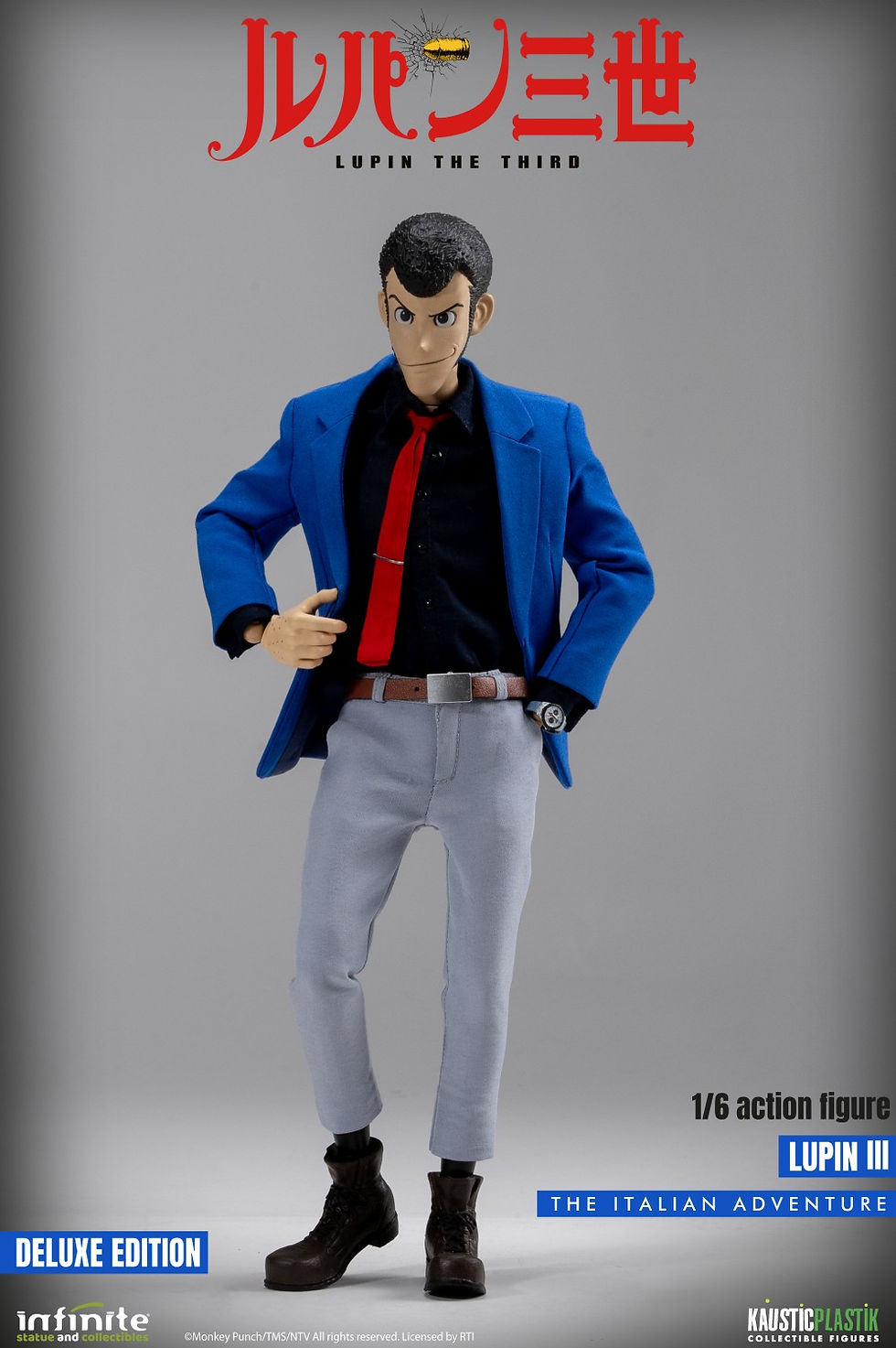Miniatura: Lupin The 3rd The Italian Adventure 1/6 Action Figure Lupin Deluxe Ed.