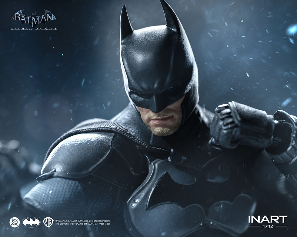Miniatura: INART Batman Arkham Origins - Batman 1/12 Collectible Figure