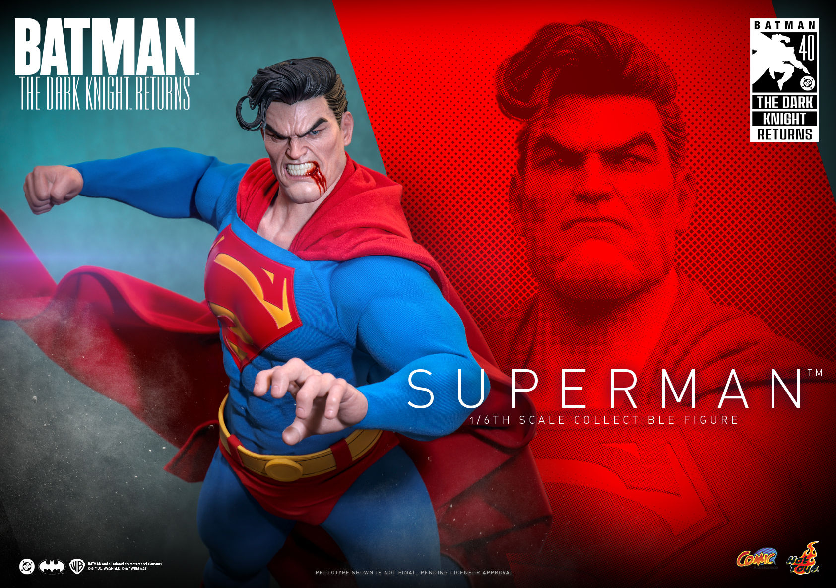 Hot Toys Batman: The Dark Knight Returns Action Figure 1/6 Superman