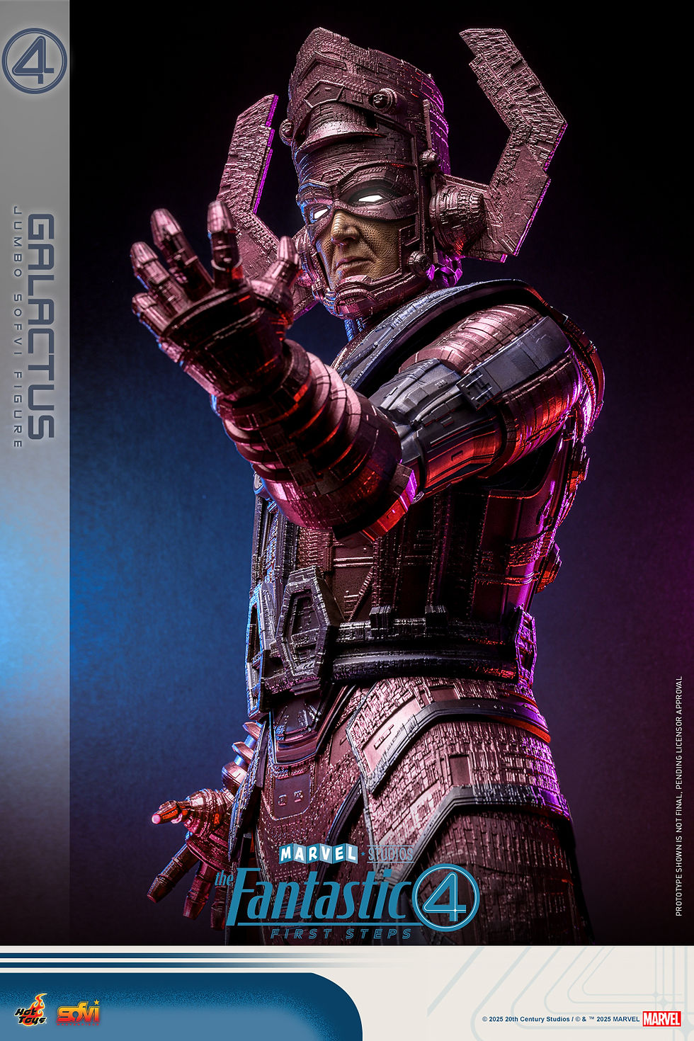 Miniatura: Hot Toys The Fantastic Four: First Steps - Galactus Jumbo Sofvi Figure