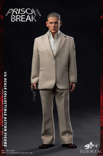 FISH BONE TOYS FB-Z022 Action Figure 1/6 Prison Break Michael | Il