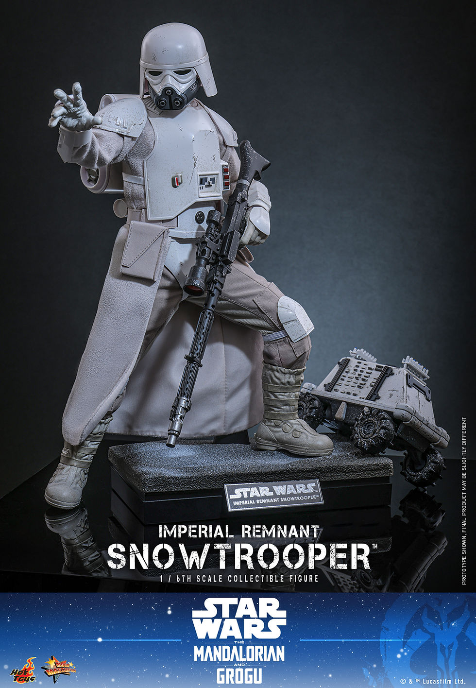 Miniatura: Hot Toys Star Wars: The Mandalorian & Grogu - Imperial Remnant Snowtrooper