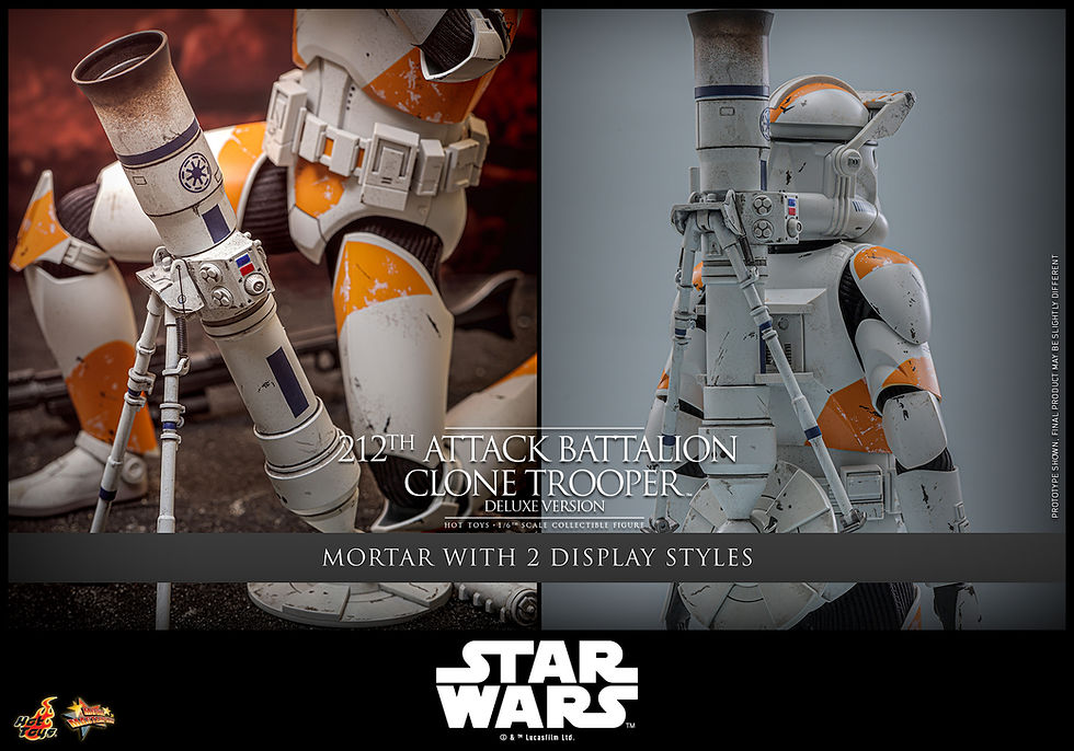 Miniatura: Hot Toys Star Wars: Revenge of the Sith 212th Attack Battalion Clone Trooper DX