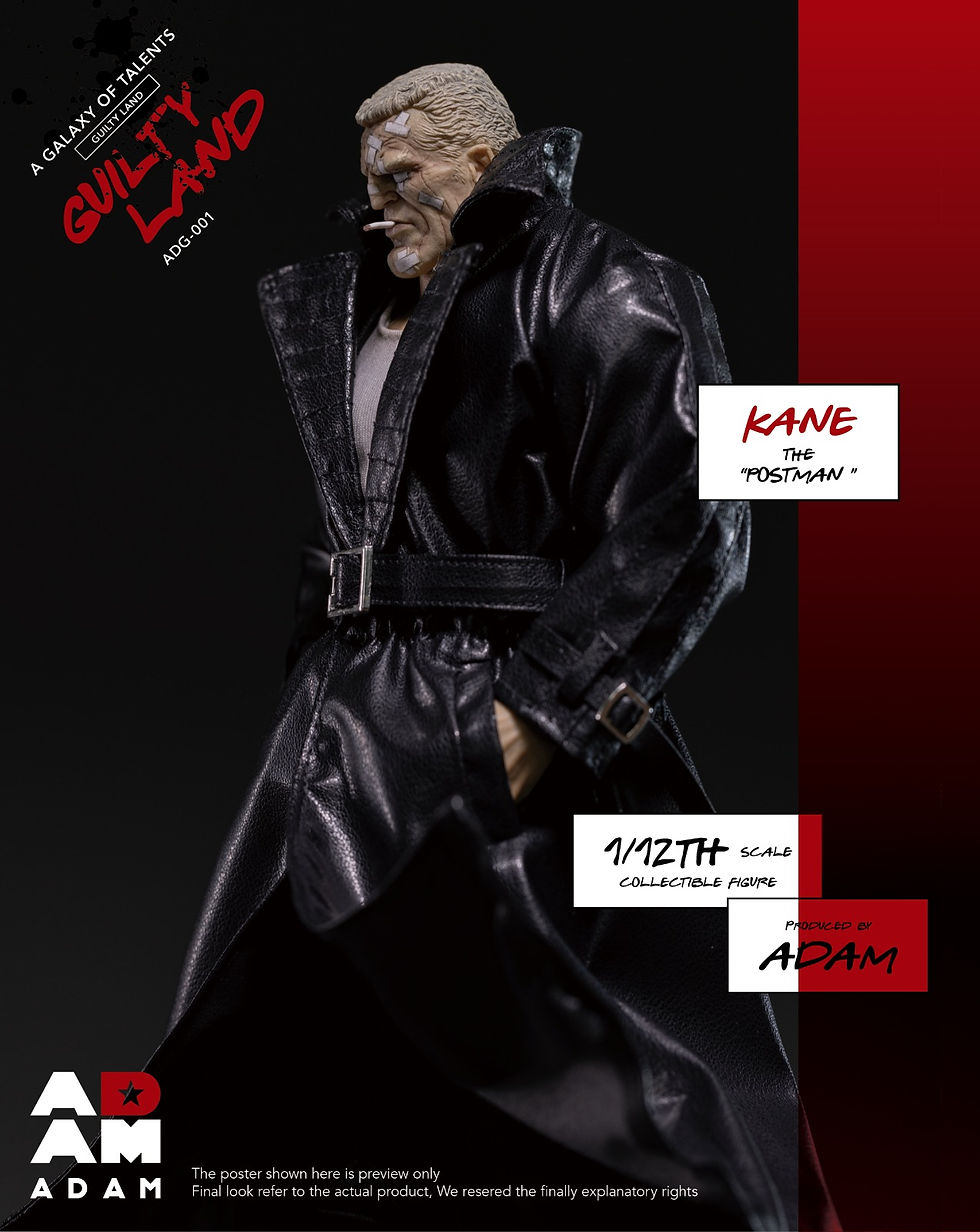 Miniatura: ADAM ADG-001 Action Figure 1/12 GUILTY LAND - KANE THE "POSTMAN"