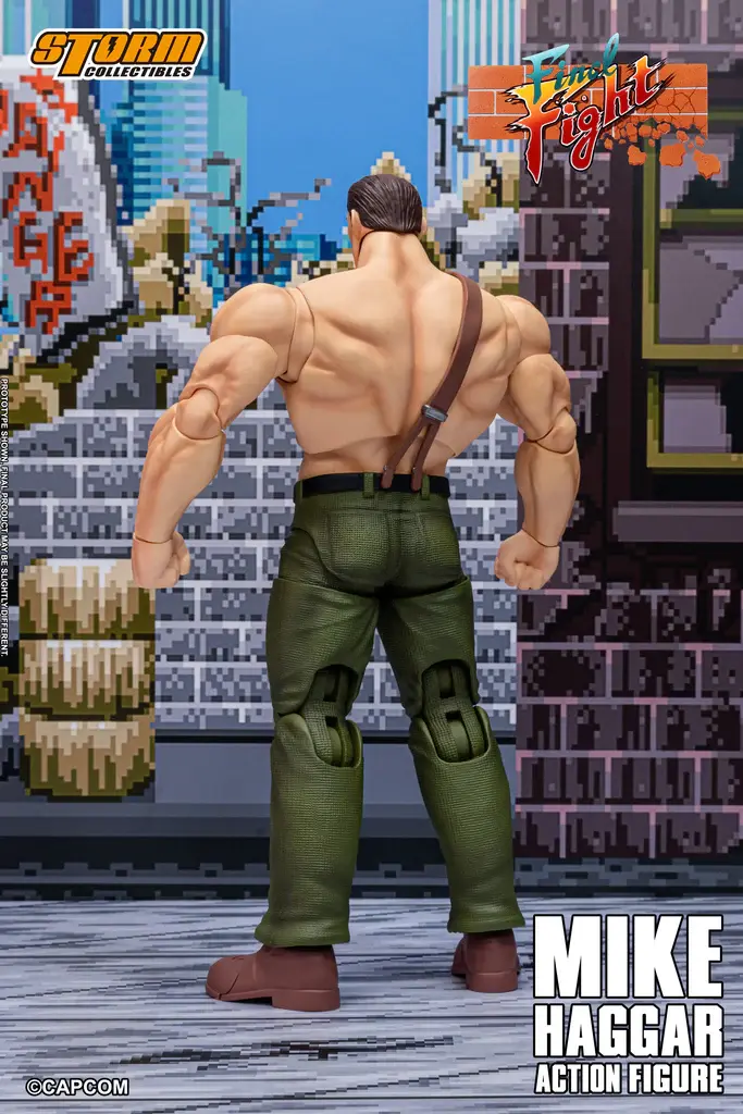 Miniatura: STORM COLLECTIBLES Final Fight Action Figure Mike Haggar