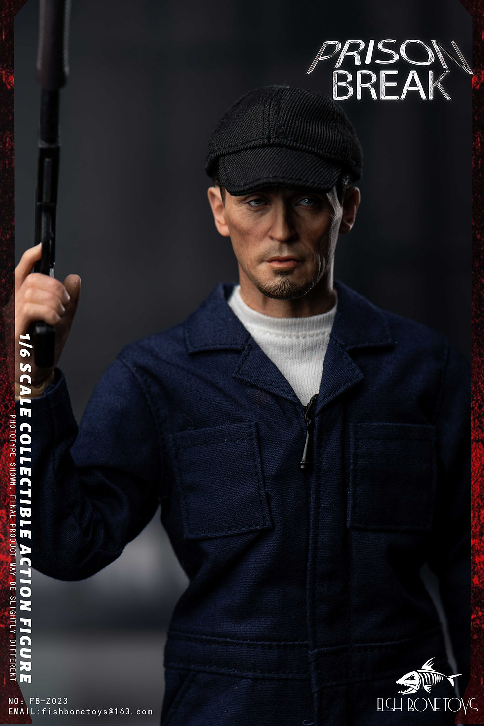 Miniatura: FISH BONE TOYS FB-Z023 Action Figure 1/6 Prison Break T-Bag