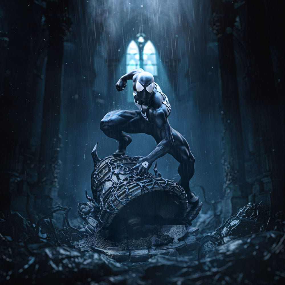 Marvel BDS Art Scale Statue 1/10 Spider-Man Black