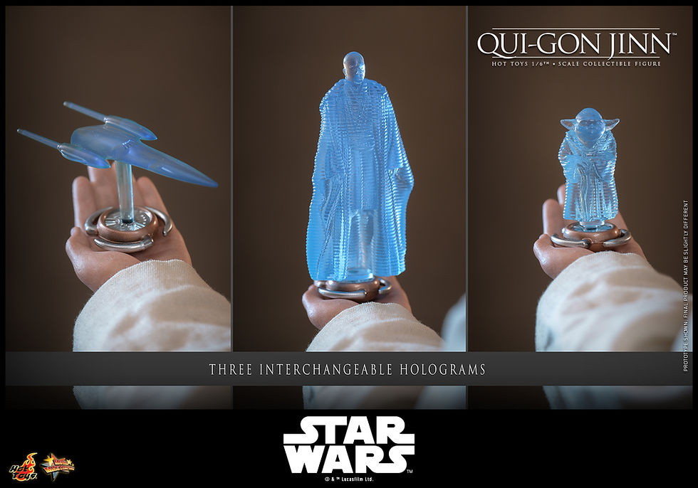 Miniatura: Hot Toys Star Wars Episode I: The Phantom Menace Action Figure 1/6 Qui-Gon Jinn