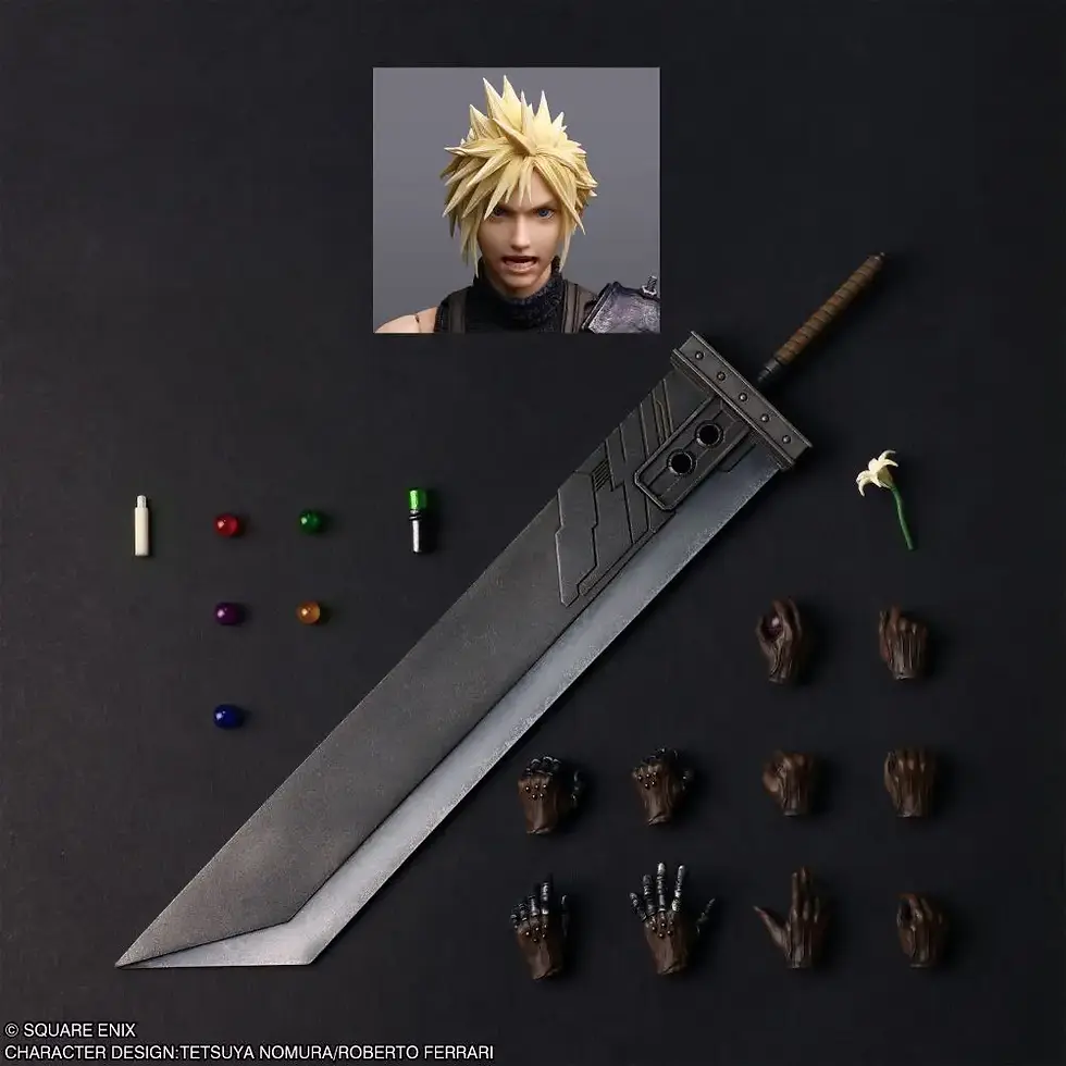 Miniatura: Final Fantasy VII Rebirth Play Arts Shin - Cloud Strife