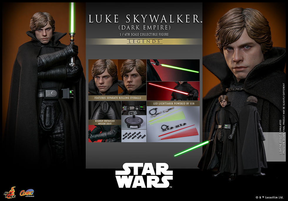 Miniatura: Hot Toys Star Wars Legends Action Figure 1/6 Luke Skywalker (Dark Empire)