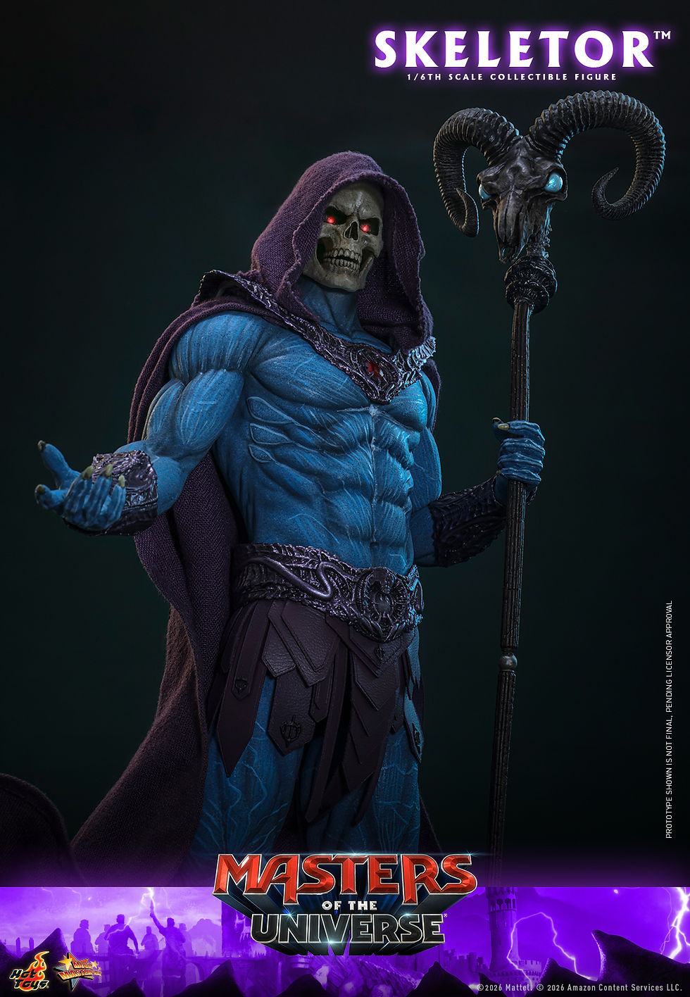 Miniatura: Hot Toys Masters of the Universe Action Figure 1/6 Skeletor