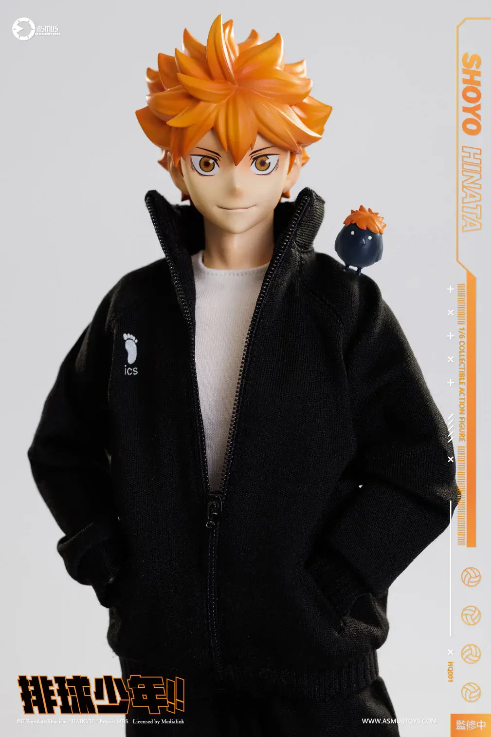 ASMUS TOYS Haikyu Action Figure 1/6 Shoyo Hinata Luxury Version