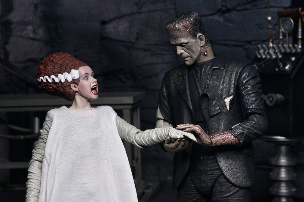 NECA Universal Monsters Bride of Frankenstein 90th Anniversary Double Figure Set