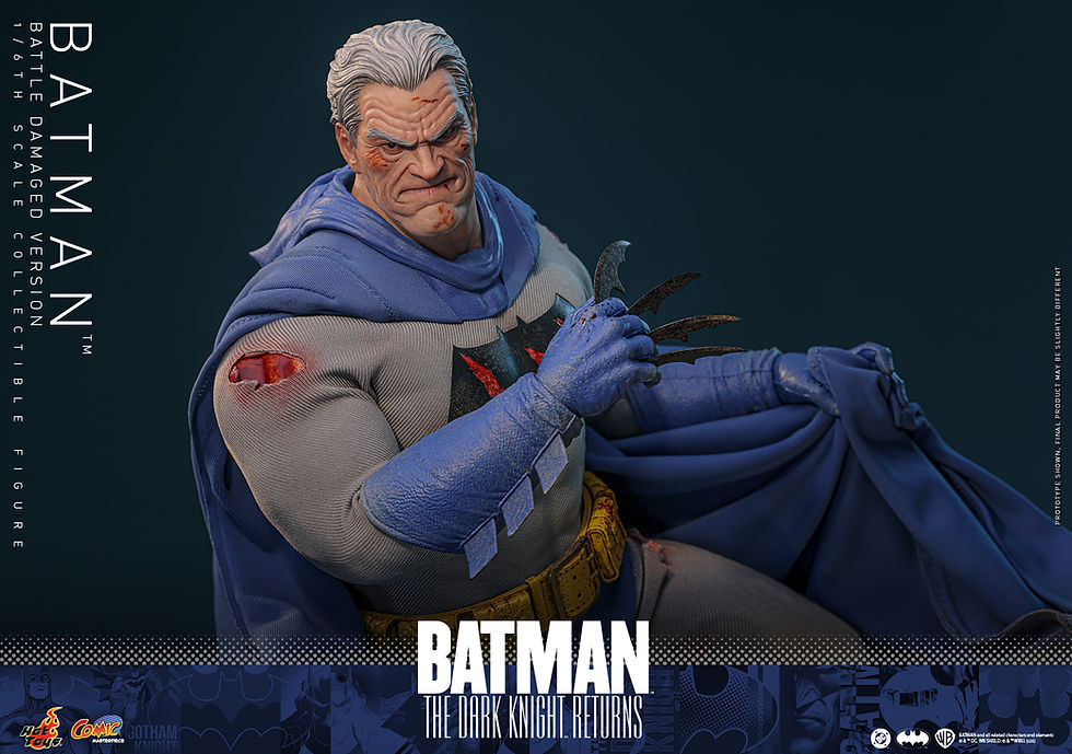 Miniatura: Hot Toys Batman: The Dark Knight Returns Action Figure 1/6 Batman Battle Damaged