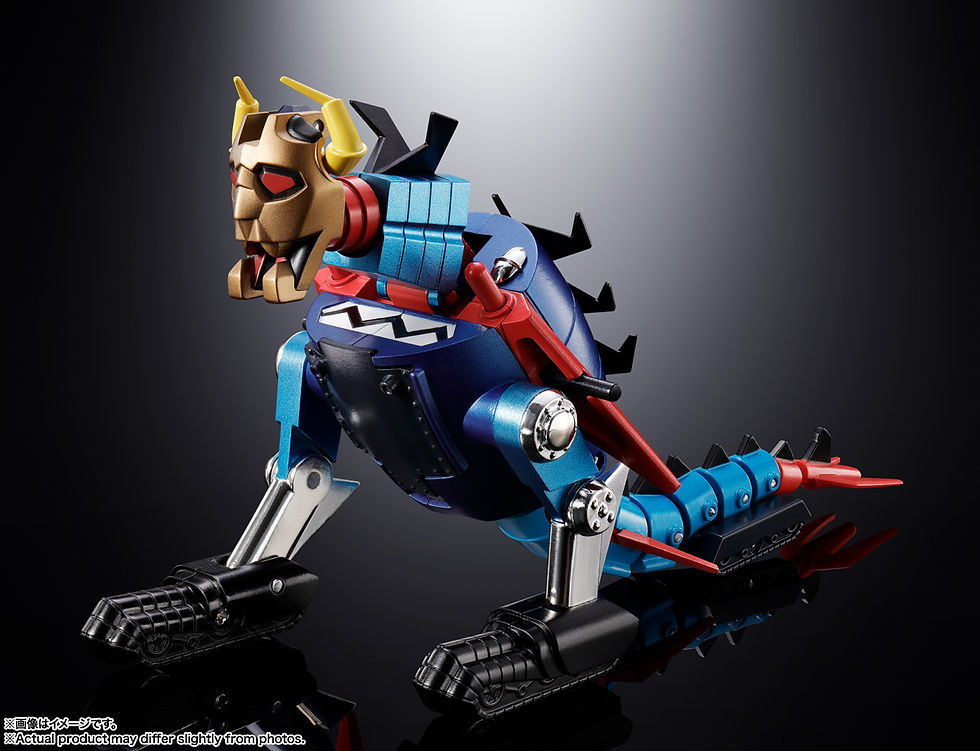 Miniatura: Chogokin Daikumaryu & Gaiking