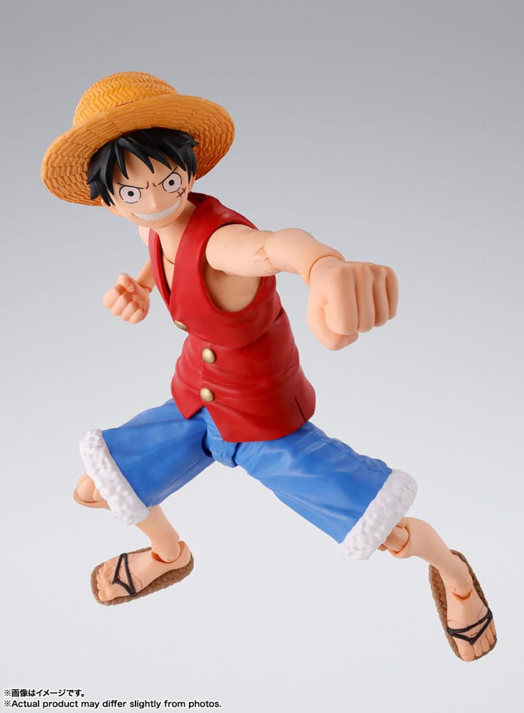 Miniatura: One Piece S.H. Figuarts Monkey D. Luffy Romance Dawn