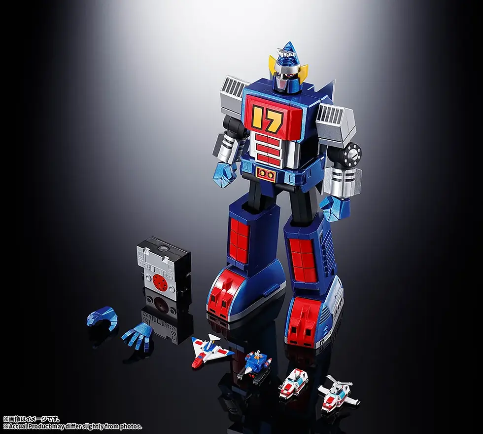 Miniatura: Soul of Chogokin GX-101S Daitetsujin 17 & 18 Graviton Box Set