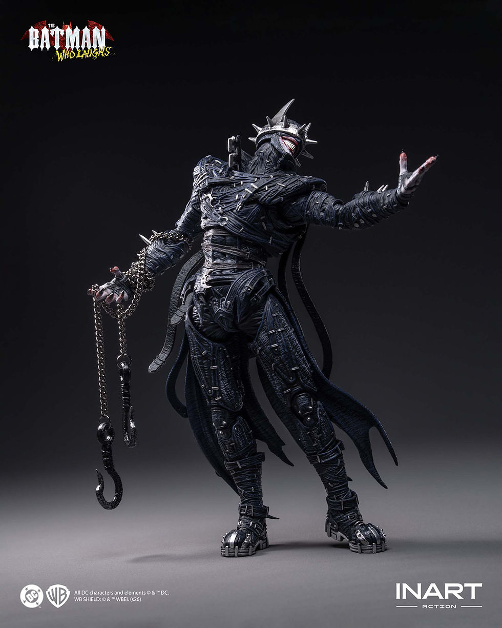 Miniatura: INART Dark Nights: Metal Action Figure 1/12 The Batman Who Laughs