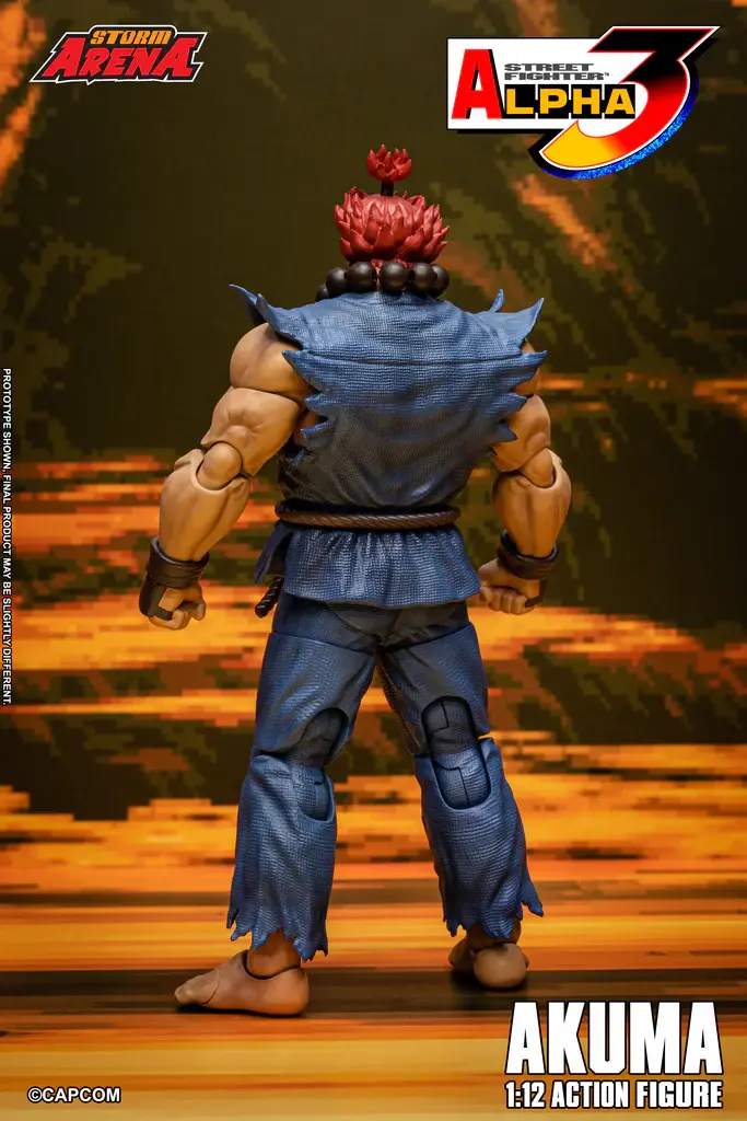 Miniatura: STORM ARENA Street Fighter Alpha 3 Action Figure 1/12 Akuma