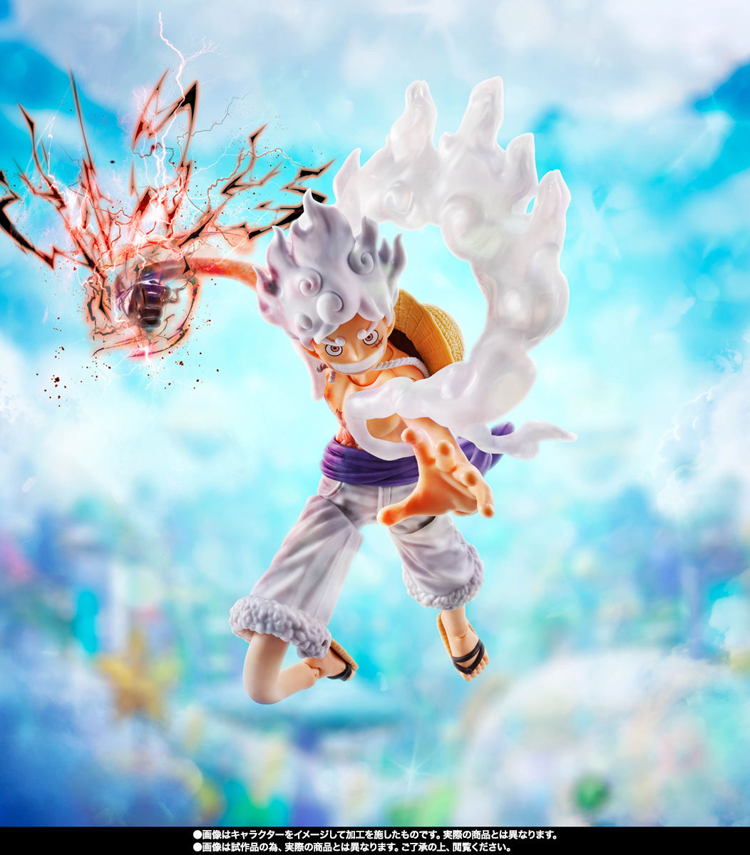 One Piece S.H. Figuarts Monkey D. Luffy Gear 5 -Future Island Egghead-